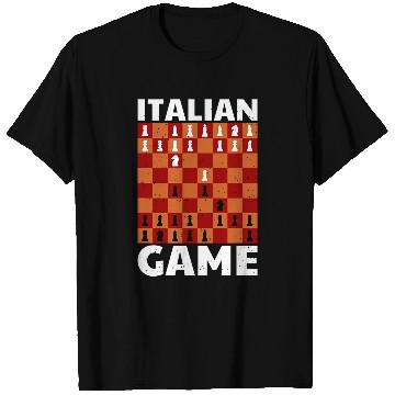 Discover Italian Game Chess Player T-Shirts