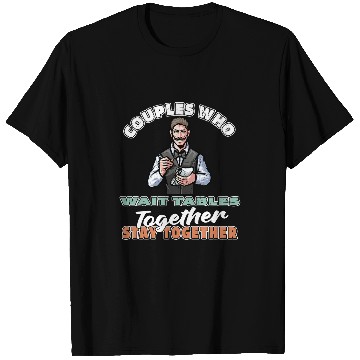 Discover Waitress Couple Server Waiter T-Shirts