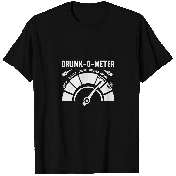 Discover Drunk O Meter Pontoon Captain Pontoon Boat Captain Boating T-Shirts