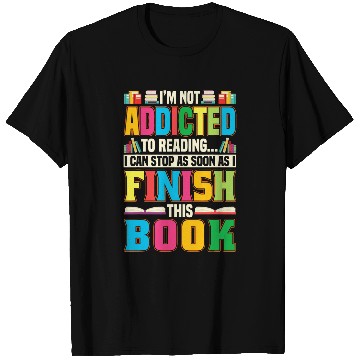 Discover Reading Book Lover Library Bookworm Librarian Reader Books T-Shirts
