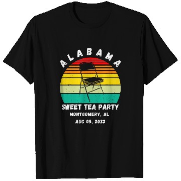 Discover Survived Montgomery Riverfront Brawl Boat Sweet Tea Party T-Shirts