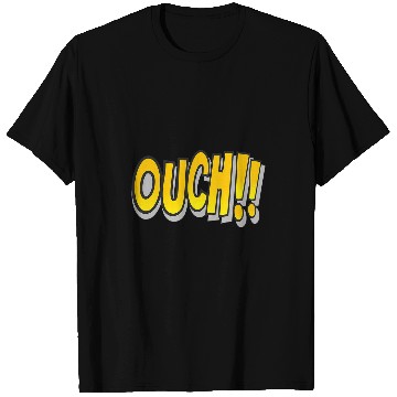 Discover OUCH Pop Art Comic Book Speech Bubbles Street Graffiti Art T-Shirts
