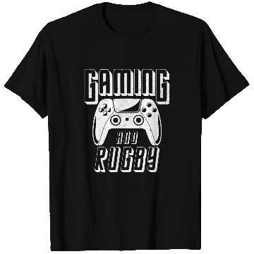 Discover Gaming and Rugby Video Game Controller T-Shirts