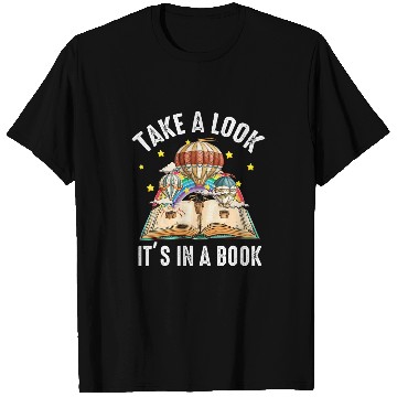 Discover Take A Look Its In A Book Rainbow Reading 2 T-Shirts