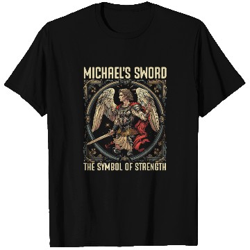 Discover Archangel Michael Catholic Christianity Guardian Angel 15 T-Shirts