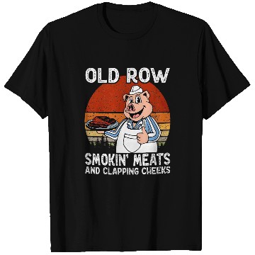 Discover old row smokin meats and clapping cheeks T-Shirts