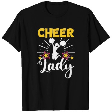 Discover Cheerleader Cheerleading Cheer Lady T-Shirts