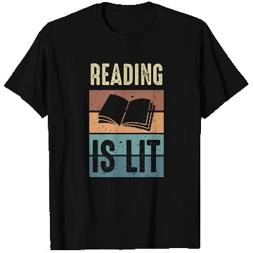 Discover Reading is Lit Book Lover Reading Teacher 5 T-Shirts