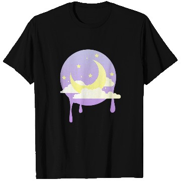 Discover Pastel Moon Kawaii Pastel Goth T-Shirts
