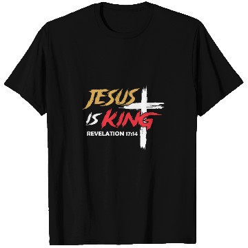 Discover Jesus Is King Bible Scripture Quote Christian Crown 4 T-Shirts