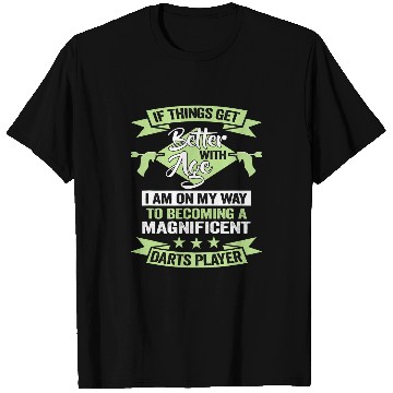 Discover A magnificent Darts Player Dart Team Birthday Dart Player T-Shirts