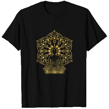 Discover Buddha buddhism mandala zen yoga gift T-Shirts