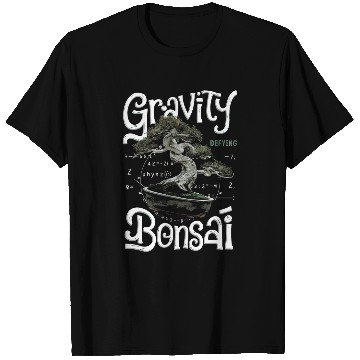 Discover Gravity Defying Bonsai Physics T-Shirts