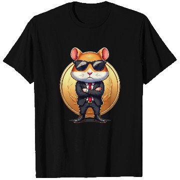 Discover Crypro Hamster Kombat cliker hamster coin T-Shirts