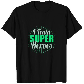Discover I Train Super Heroes Physiotherapy Personal Trainer T-Shirts