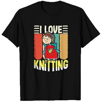 Discover I Love Knitting Wool Craft T-Shirts