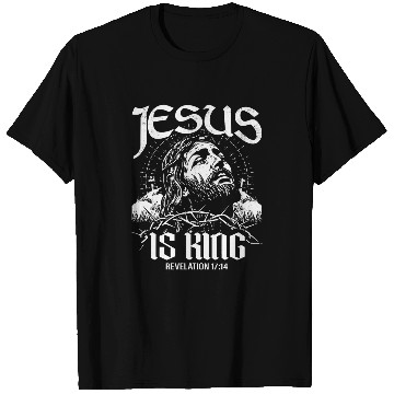 Discover Jesus Is King Bible Scripture Quote Christian Crown 6 T-Shirts