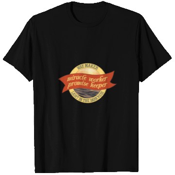 Discover Way Maker Miracle Worker Promise Keeper 2 T-Shirts
