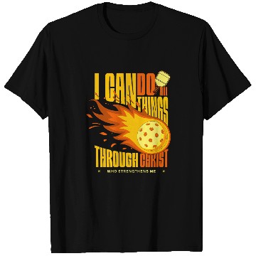 Discover Gospel Christian Pickleball Workout Scripture FaithBased T-Shirts