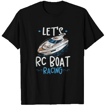 Discover RC Boat RC Racing Electric Model Remote Control T-Shirts