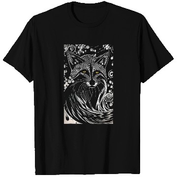 Discover Adorable fox drawing 03 T-Shirts