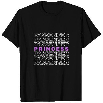 Discover Passenger Princess Funny Girls Trip Summer Copilot T-Shirts