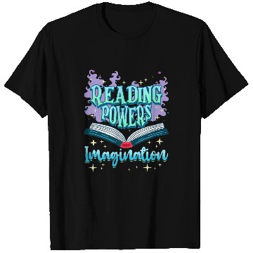 Discover Reading Powers Imagination Books Bookworm Reading Teacher 2 T-Shirts