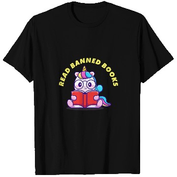 Discover Read Banned Books Unicorns T-Shirts