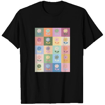Discover Danish Pastel Aesthetic Daisy Flower Plant Preppy Hippie T-Shirts