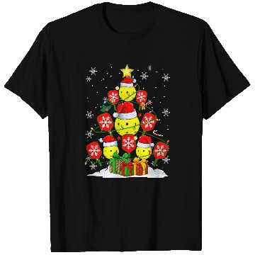 Discover Pickleball Ball Paddle Christmas Tree Decorations xmass Day T-Shirts
