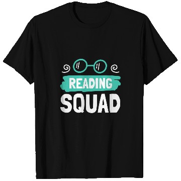 Discover Reading Squad Book Lover and Reading Teacher 8 T-Shirts