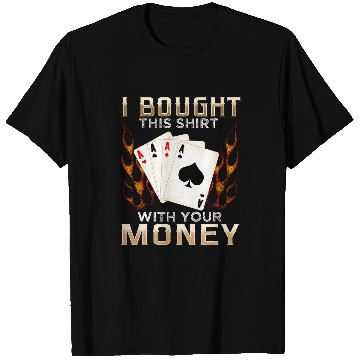Discover Gambling Pokers Gaming Icon Card Player T-Shirts