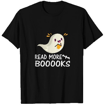 Discover Read Bookworm Boo Halloween Librarian T-Shirts