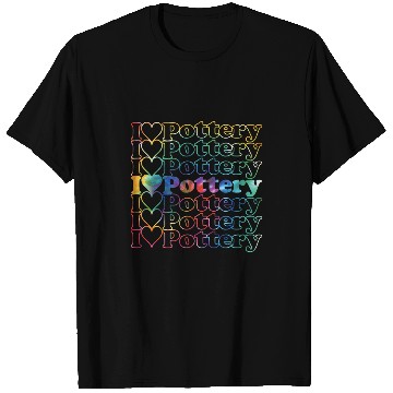 Discover Pottery Tie Dye Cool vintagess Inspired T-Shirts