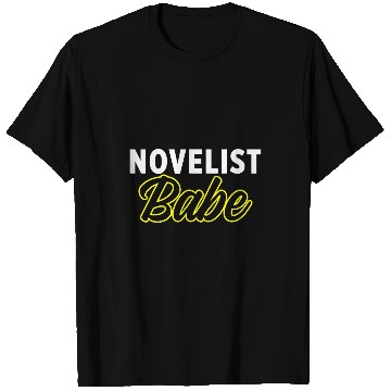 Discover Novelist Babe Novel Writer Author T-Shirts