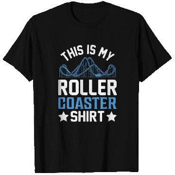 Discover Amusement Park Funny Roller Coaster vintagess Theme Park T-Shirts
