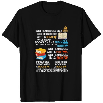 Discover Read Everywhere Book Lovers Gifts Reader Librarian Rhyme T-Shirts