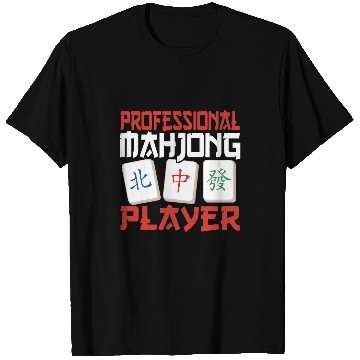 Discover Professional Mahjong Player T-Shirts