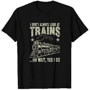 Discover Locomotive Steam Train Driver T-Shirts