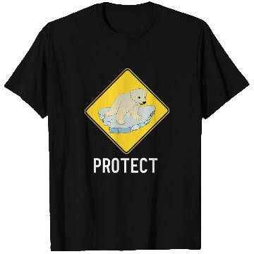 Discover Protect the Polar Bear Endangered Species Climate Change T-Shirts