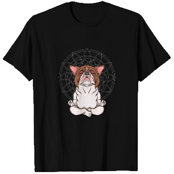 Discover Pug Mandala Funny Spiritual Meditation awareness Chakra T-Shirts