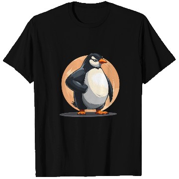 Discover Gym Penguin Weightlifting Strong Core Workout 2 T-Shirts