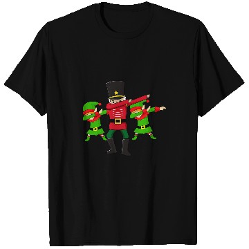 Discover Dab Dance Funny Christmas Elves Stamp Nutcracker T-Shirts