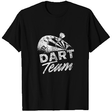Discover Dart Team Player Darts Throw T-Shirts