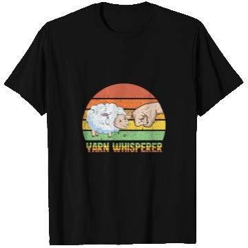Discover Crocheting Yarn Whisperer Wool Craft T-Shirts