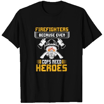 Discover Volunteer Firesfighter Firesman Firestruck Fires Department 25 T-Shirts