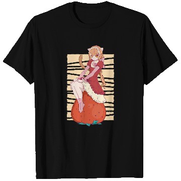 Discover Neko Girl Strawberry CatGirl Cosplay Anime T-Shirts