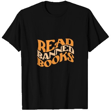 Discover READ BANNED BOOKS Stop Bans Censorship Reading Reader Meme T-Shirts