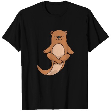 Discover Otter Yoga 2 T-Shirts