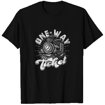Discover OneWay Ticket Train T-Shirts